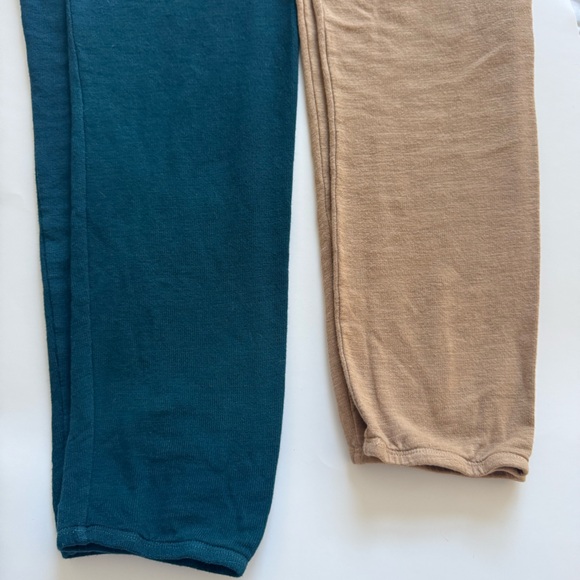 Monroe Bundle Sweats (2) Tan & Blue - Picture 8 of 9